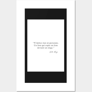 Victor Hugo - Quotes Posters and Art